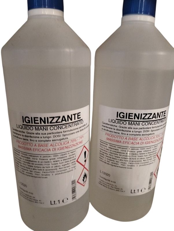 Igienizzante mani liquido