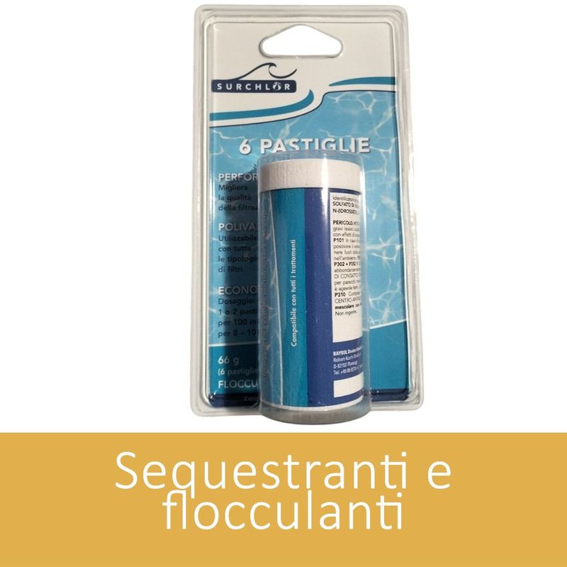 Flocculante 6 pastiglie da 10 g
