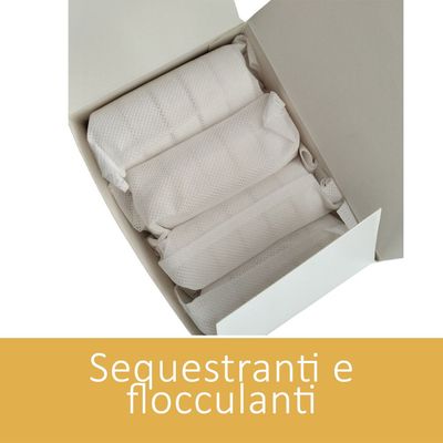Flocculante in cartucce