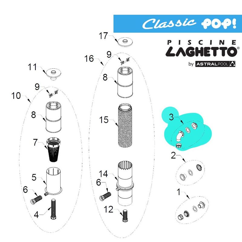 Passante di mandata CLASSIC e POP