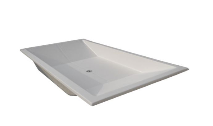 Vasca lavapiedi con accesso facilitato