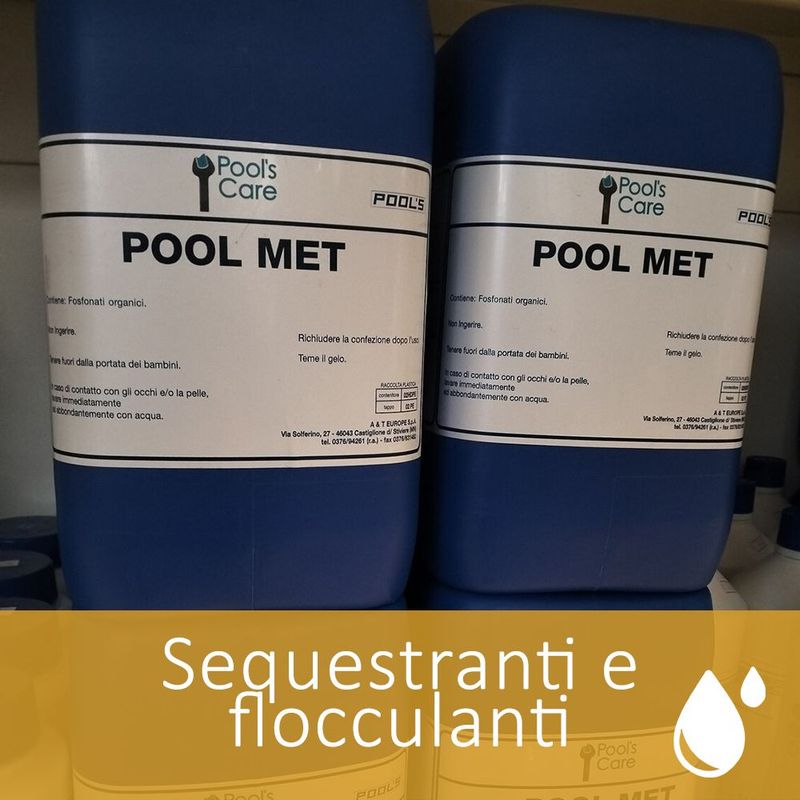 Sequestrante di metalli Pool Met 5kg Sequestrante di metalli Pool Met 5kg