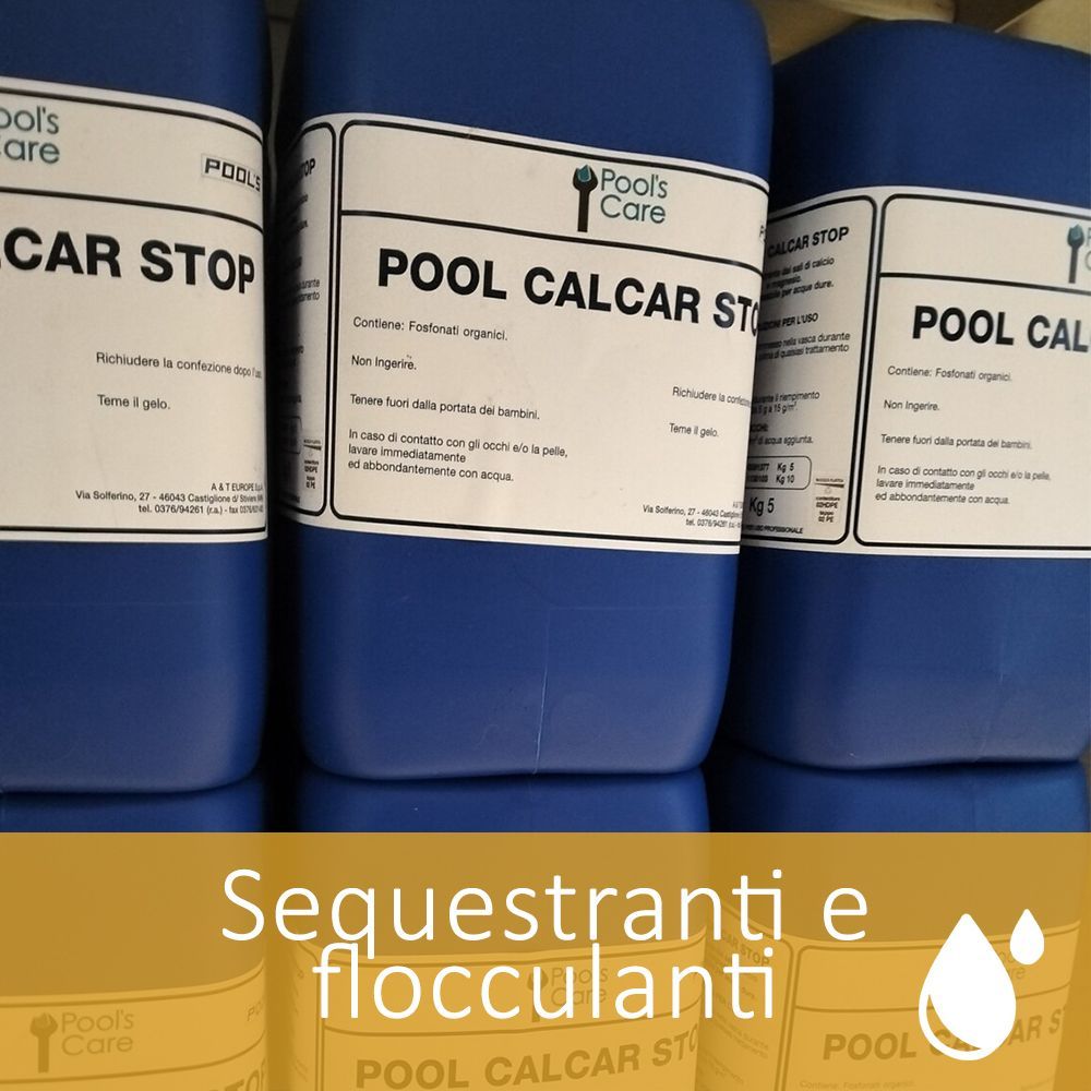 Sequestrante di calcio Pool CalcarStop 5kg Sequestrante di calcio Pool CalcarStop 5kg