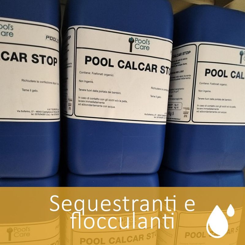 Sequestrante di calcio Pool CalcarStop 5kg Sequestrante di calcio Pool CalcarStop 5kg