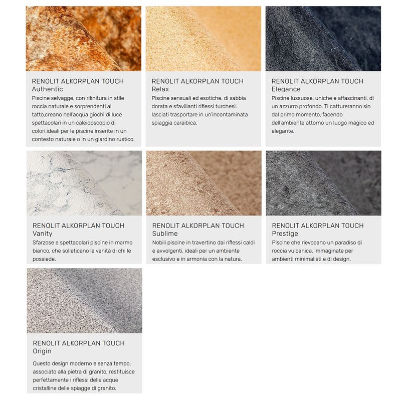 ALKORPLAN® TOUCH rotoli L25 H1,65 mt