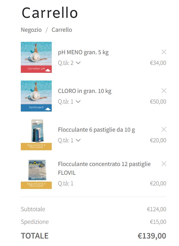 Pacchetto del 16.10.25