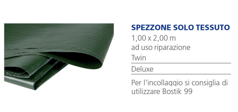 Spezzone di telo per riparazioni Spezzone di telo per riparazioni
