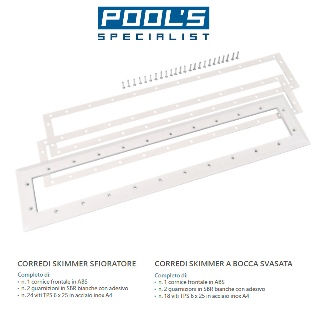 Corredi per skimmer Pool's