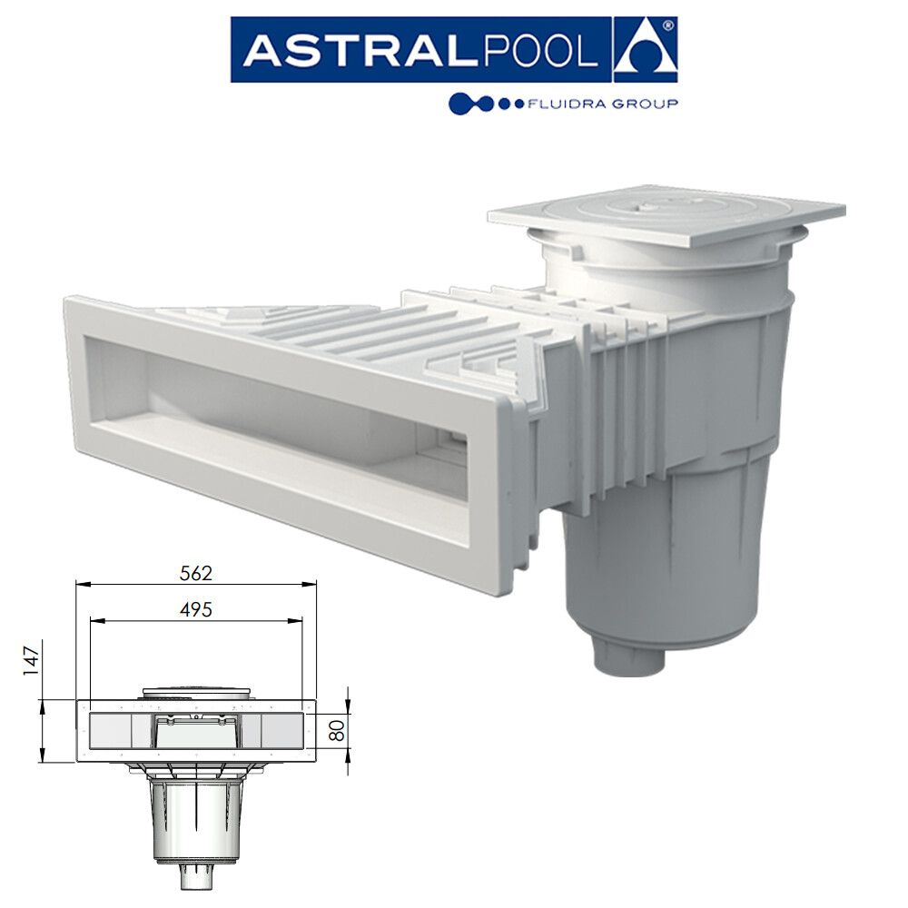 Skimmer NORM - piscine prefabbricate
