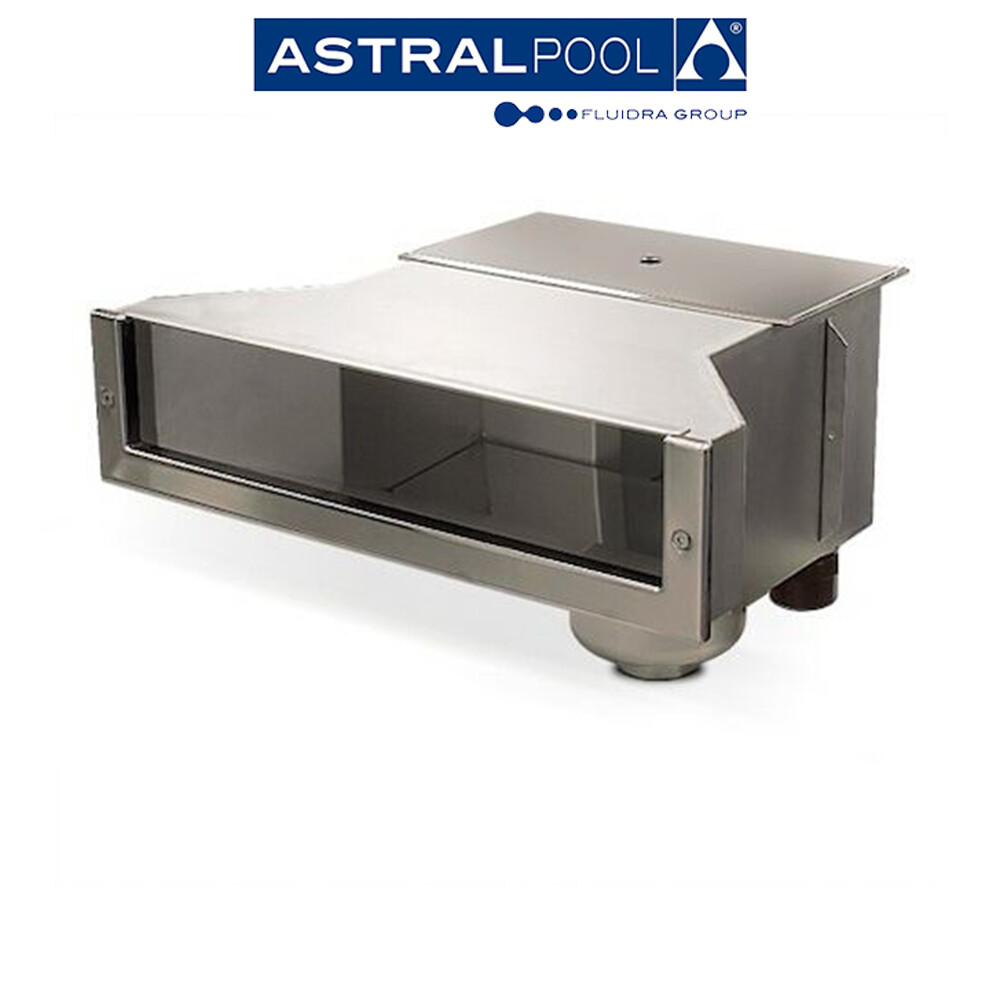 Skimmer SLIM a sfioro in ACCIAIO INOX Skimmer SLIM a sfioro in ACCIAIO INOX
