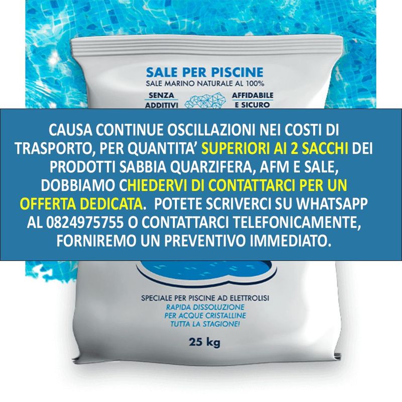 Poseidon - sale per piscine con elettrolisi Poseidon - sale per piscine con elettrolisi