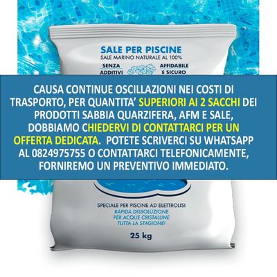 Poseidon - sale per piscine con elettrolisi