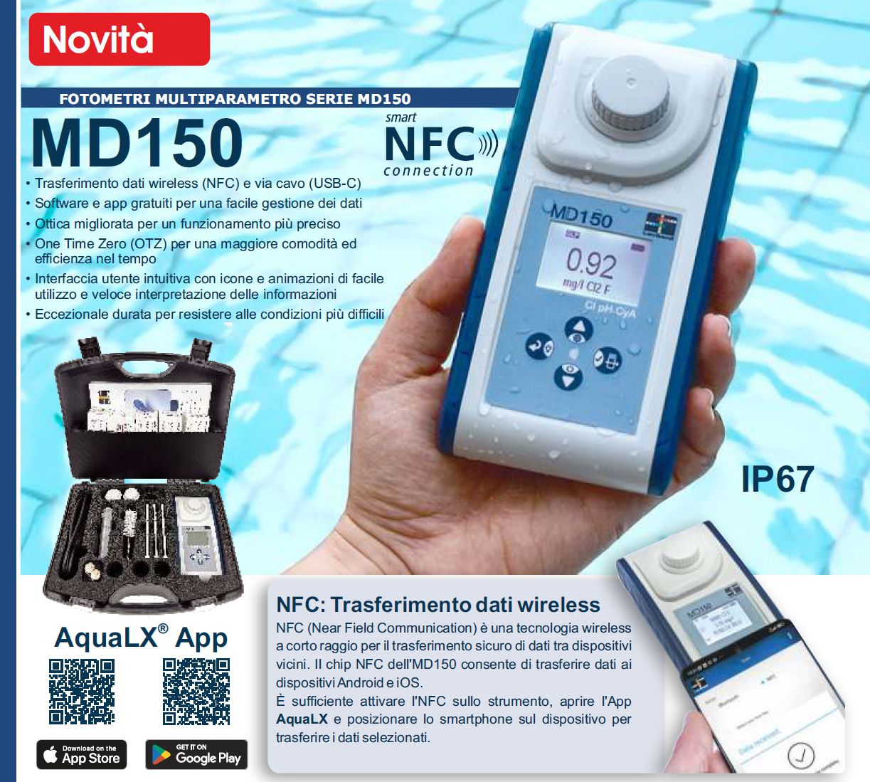 FOTOMETRO MD150 CL-BR-pH-CyA HR-TA-CaH - LOVIBOND®