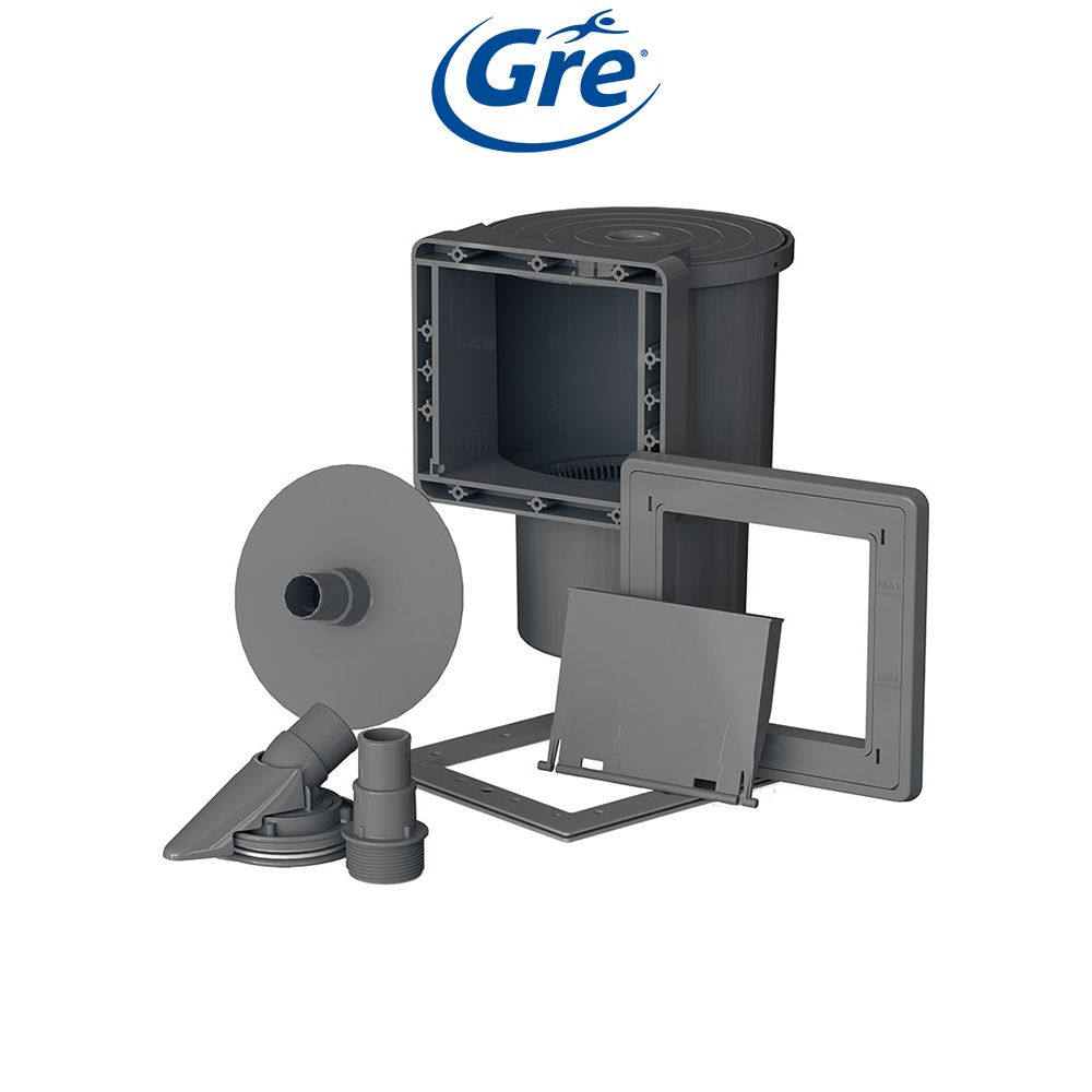 Skimmer per piscina Gre- Grigio Skimmer per piscina Gre- Grigio