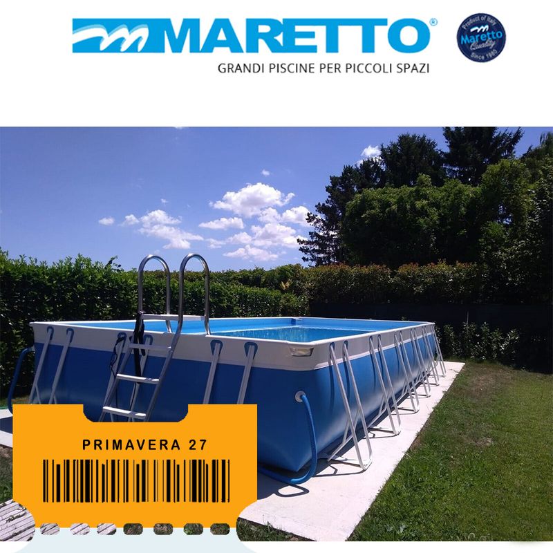 Essenziale 2,84 x 3,89 mt - H100 o H125 cm Essenziale 2,84 x 3,89 mt - H100 o H125 cm