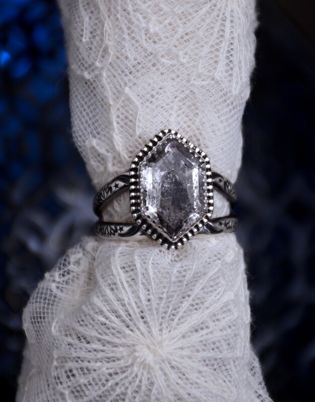 Herkimer Diamond Ring | 7.75