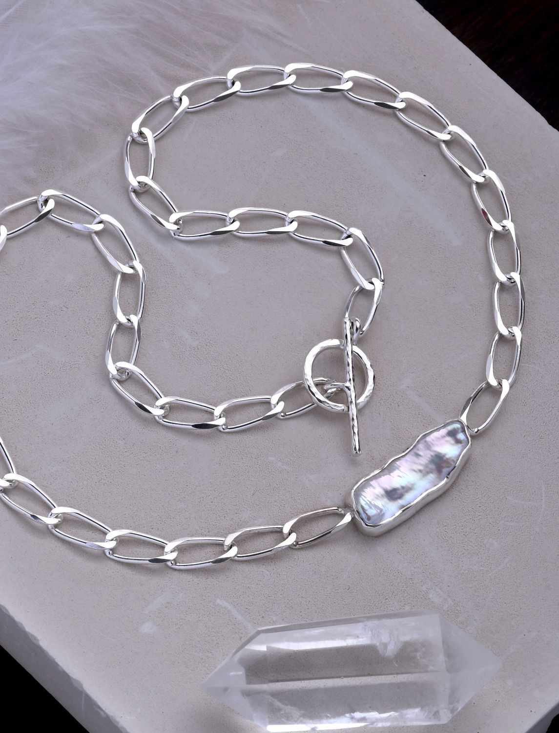 Biwa Akoya Pearl Necklace
