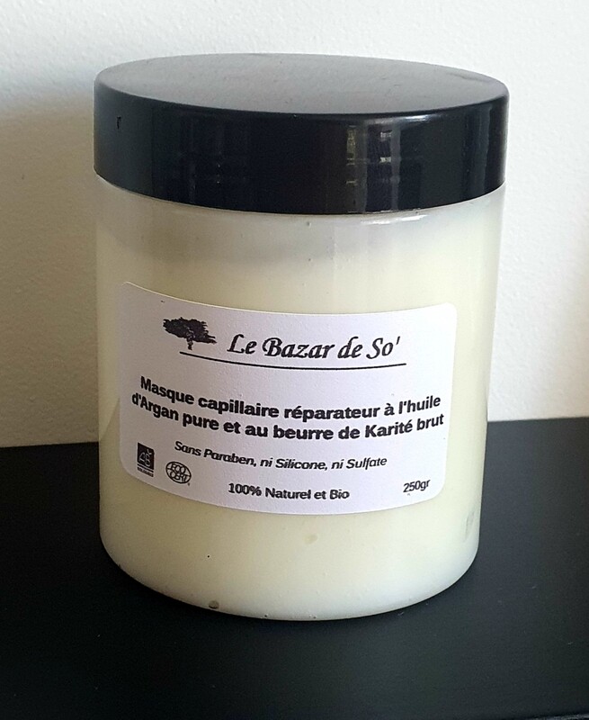 Masque capillaire &quot;réparation intense&quot; 250gr