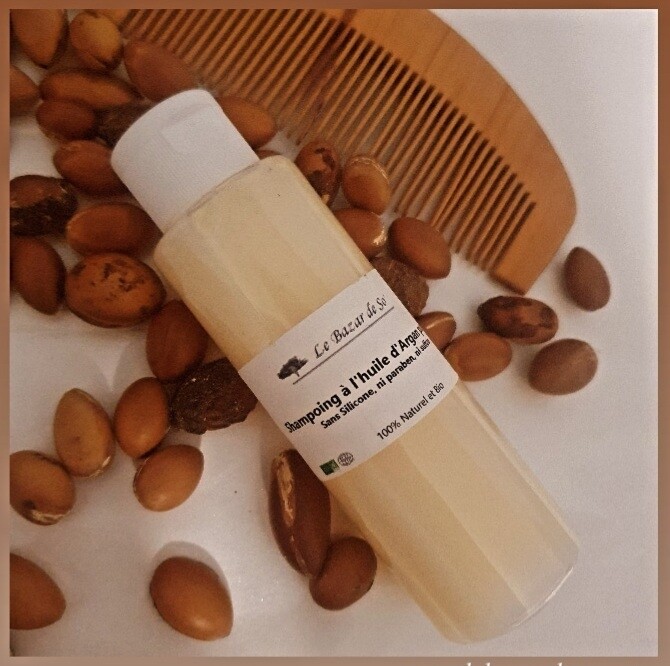 Shampoing naturel à l&#39;huile d&#39;argan pure 250ml