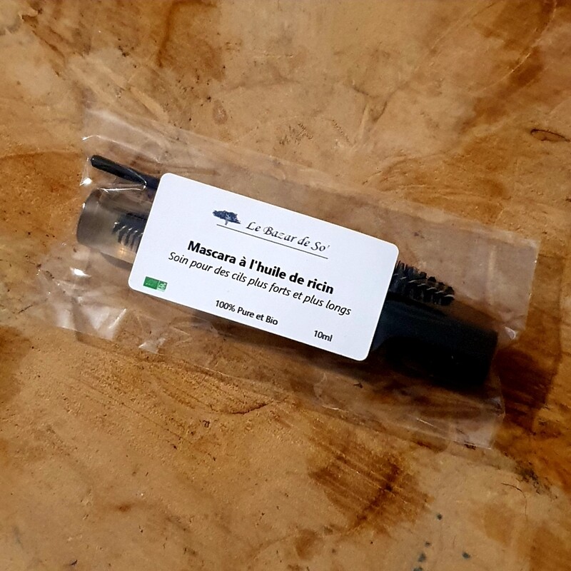 Mascara à l&#39;huile de ricin pure et bio  - 10ml