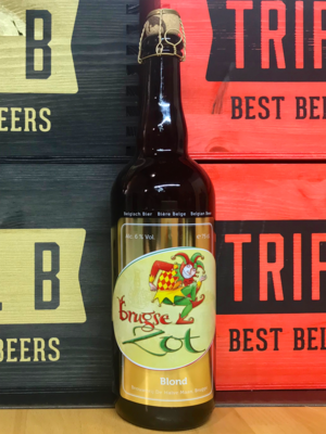 HALVE MAAN - BRUGSE ZOT BLOND 75cl
