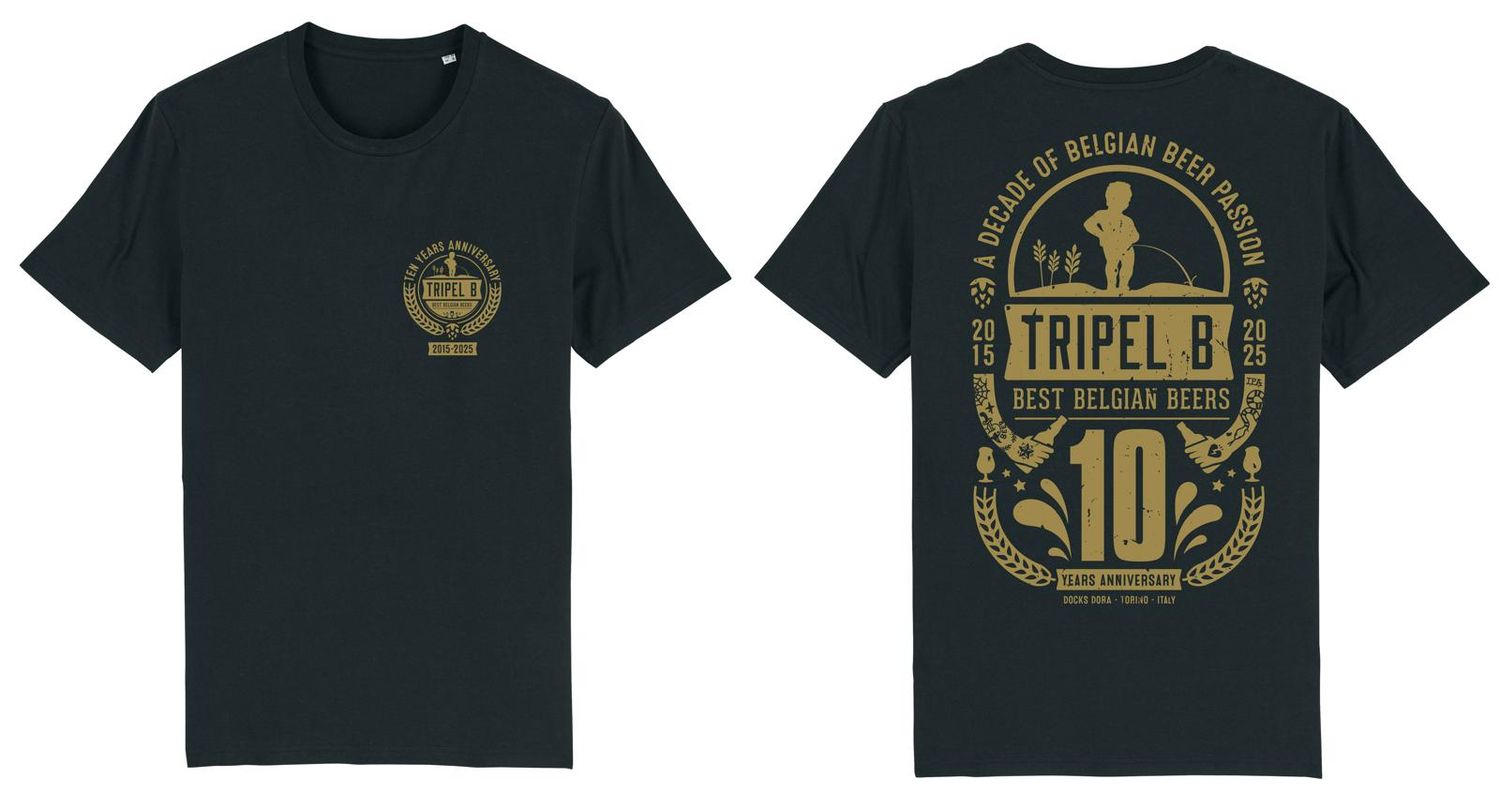 👕 T-SHIRT UFFICIALE – TRIPEL B FEST 25 – SUN EDITION