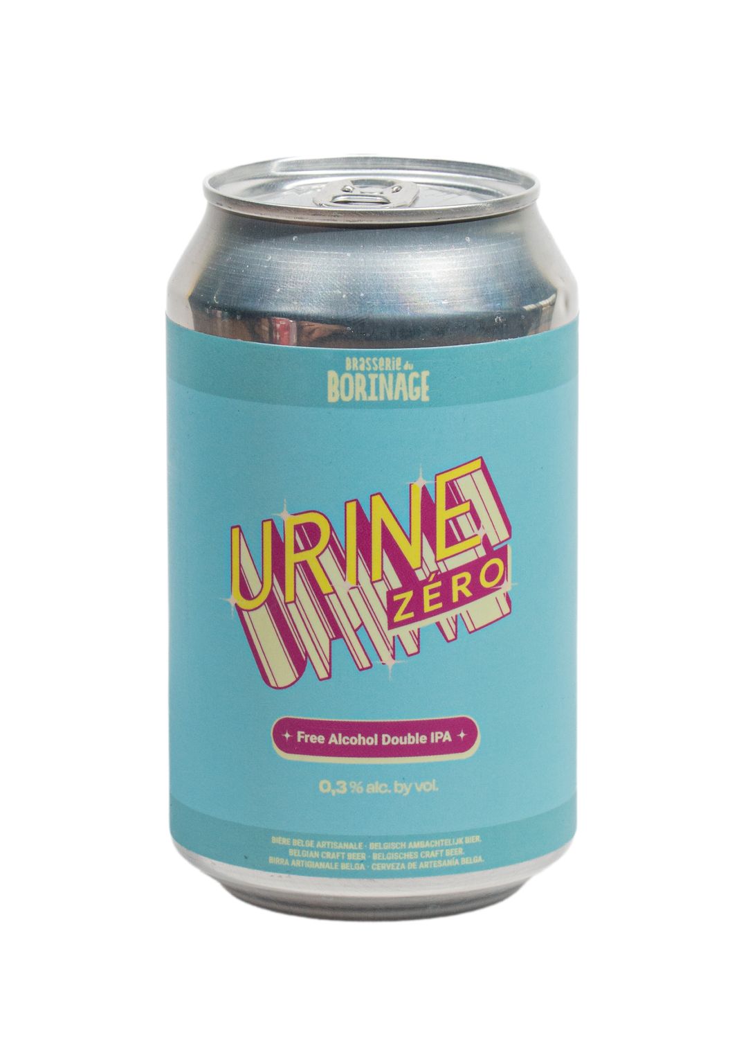 BRASSERIE DU BORINAGE - URINE ZERO 33cl