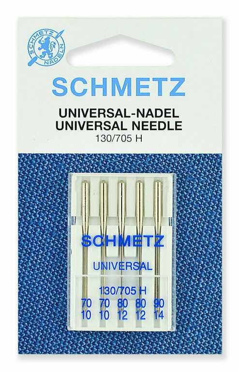 Иглы стандартные набор, 70-90, 5шт, Schmetz