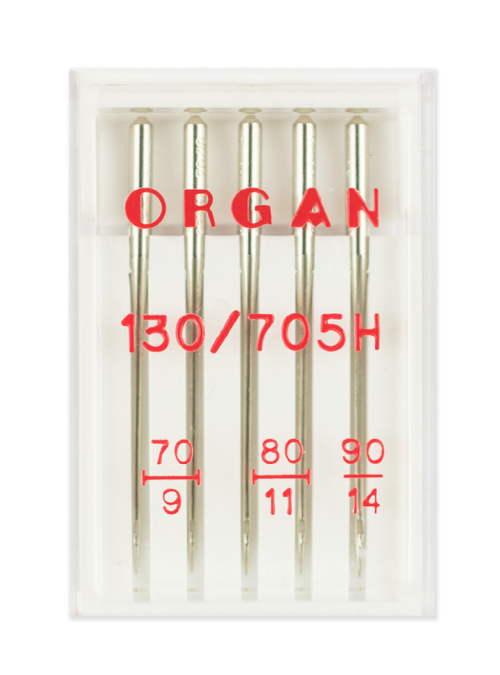 Иглы стандарт №№ 70(2),80(2),90, Organ