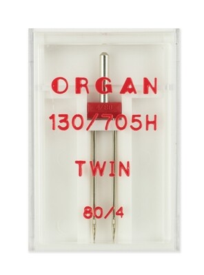 Иглы двойные стандарт № 80/4.0, Organ