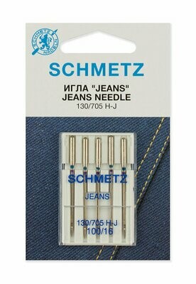Иглы для джинсы №100, Schmetz