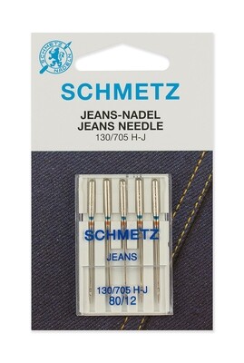 Иглы для джинсы № 80, Schmetz