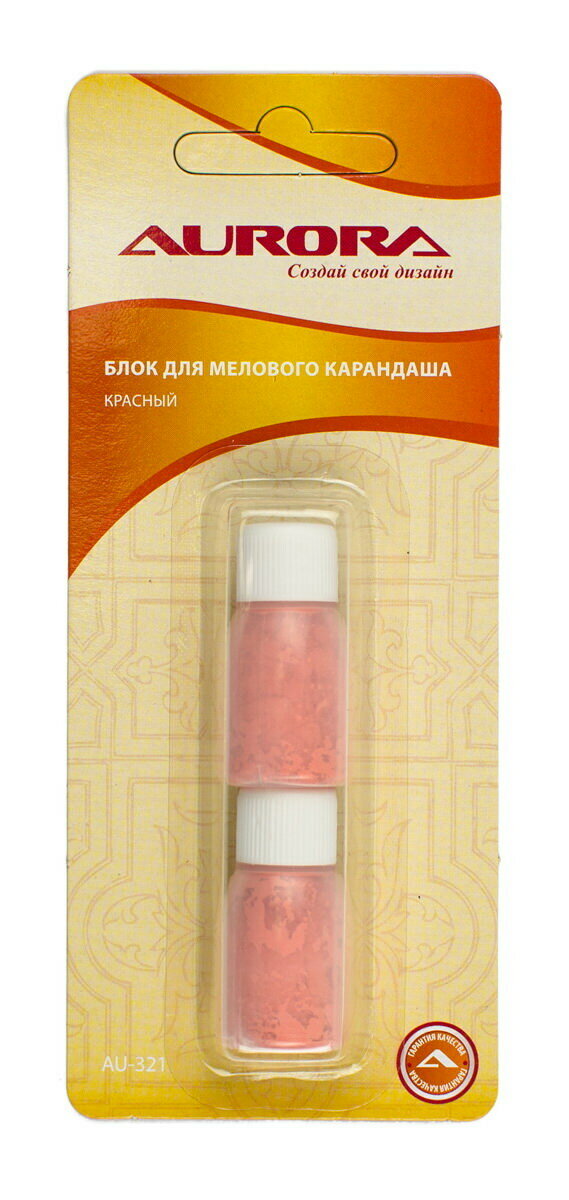 Блок запасной для  мелового карандаша au-321 (красный)