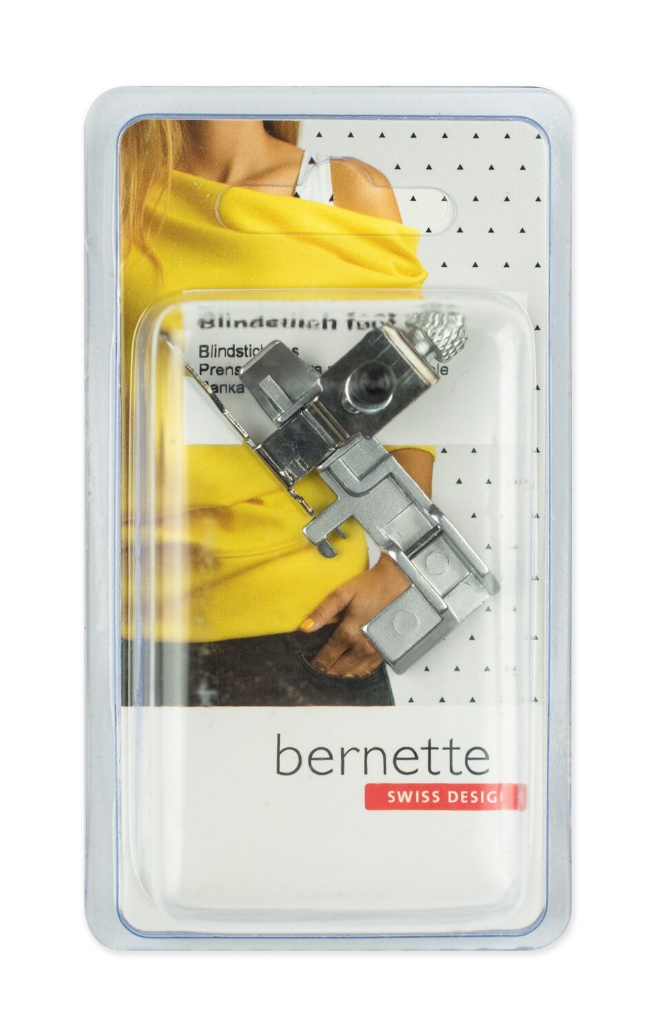 Оверлочная лапка для потайного стежка Bernette Funlock 44 и 48