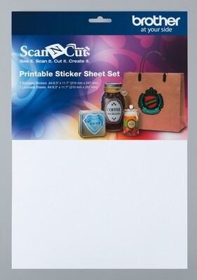 Комплект листов для печатных наклеек ScanNCut