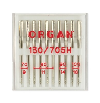 Иглы стандарт №№ 70(2),80(4),90(2),100(2), Organ
