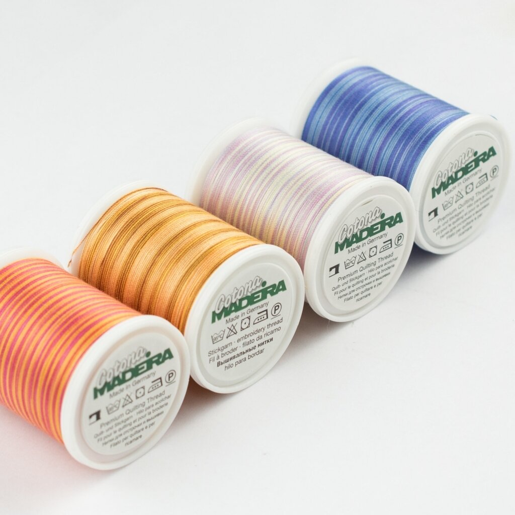 Нитки вышивальные Cotona №30 multicolor Madeira, 400м