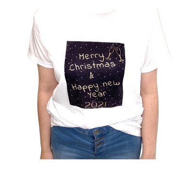 T-shirt Happy New Year 2021( Bonne année 2021)