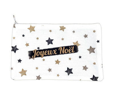 Trousse joyeux Noël à personnaliser