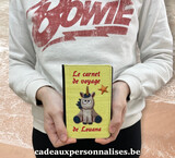 Carnet de voyage licorne personnalisable