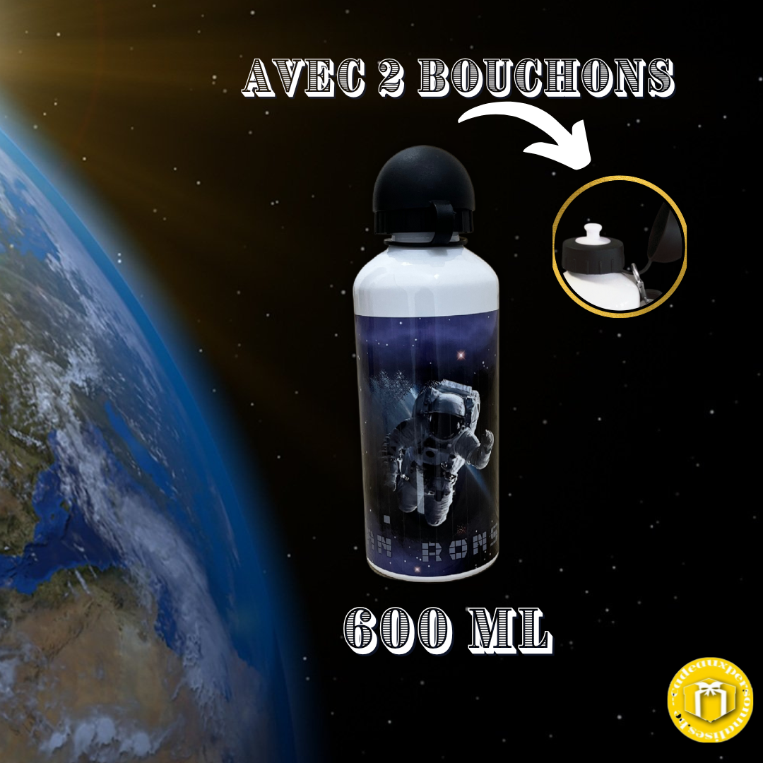Gourde personnalisée astronaute 