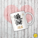 Mug personnalisé my Love