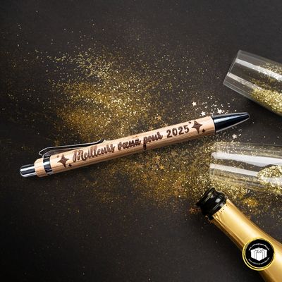 Stylo bambou Meilleurs vœux