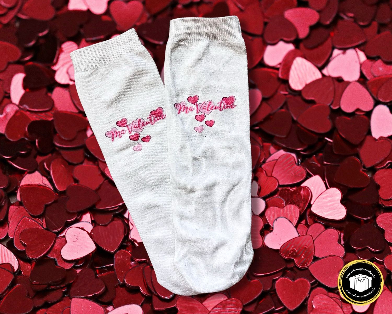 Chaussette ma valentine