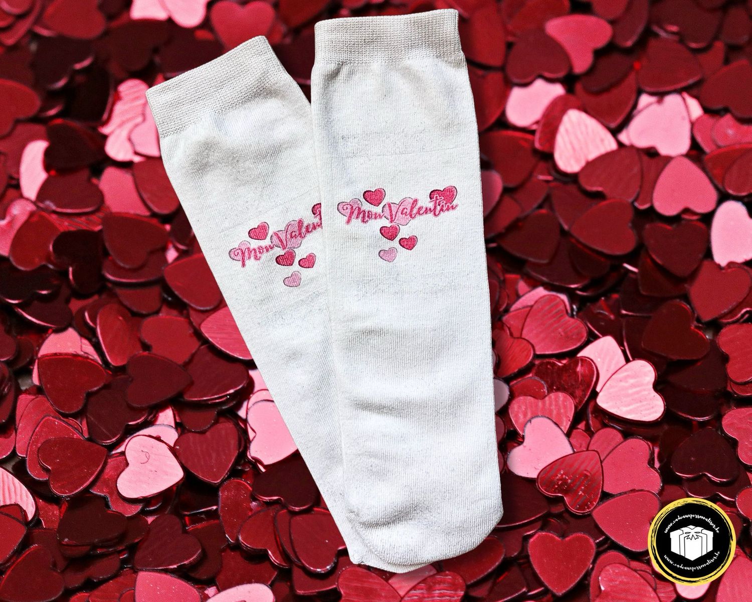 Chaussette mon valentin
