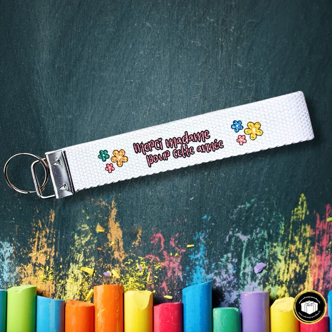 Porte-clés merci madame