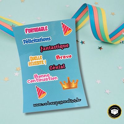Stickers félicitations