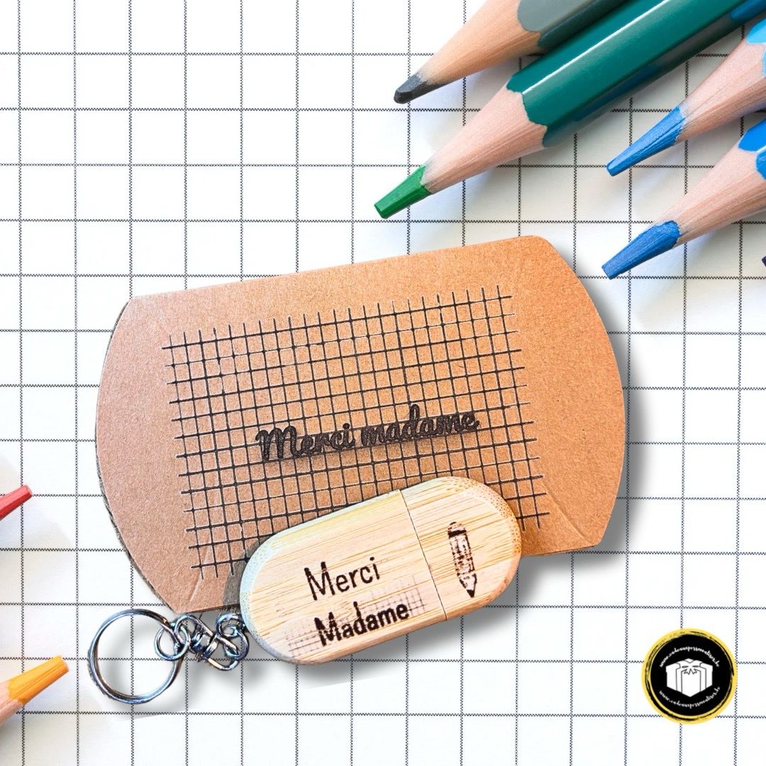 Clé USB merci madame