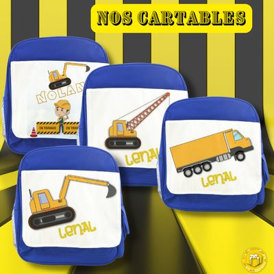 Cartable enfant personnalisé