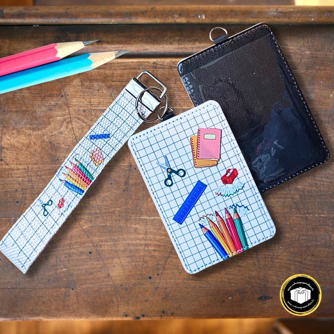 Porte-badge personnalisé pour l&#39;école